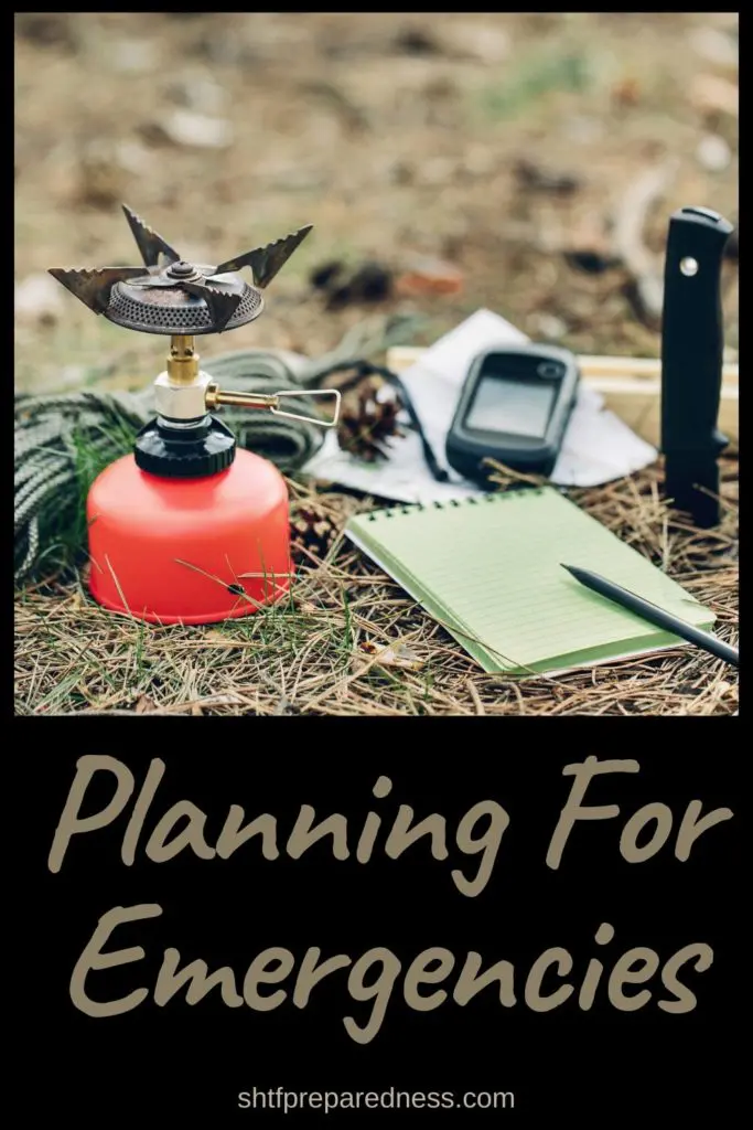 Planning for emergencies