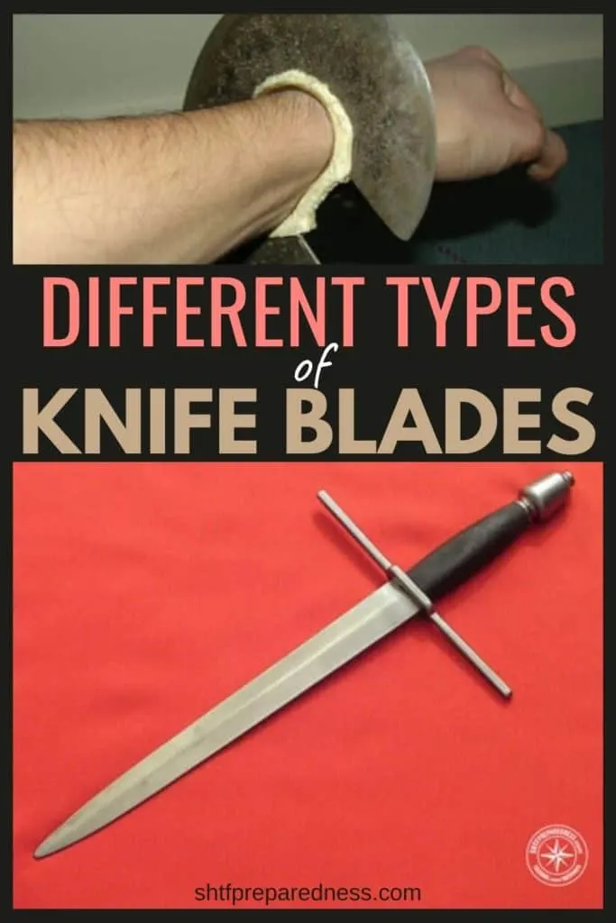 Different types of knife blades