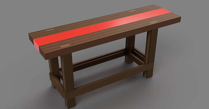 Design and Build a Woodworking Bench - This is an article about building a work bench. You see, a work bench gives your endeavors a home and that is an important thing to have. It gives you a place to work on projects and store tools.