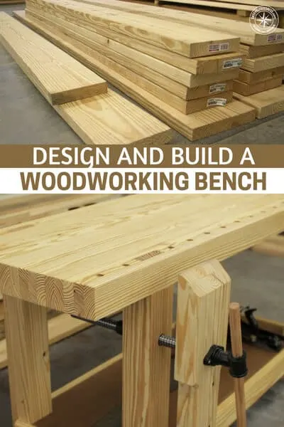 Design and Build a Woodworking Bench - This is an article about building a work bench. You see, a work bench gives your endeavors a home and that is an important thing to have. It gives you a place to work on projects and store tools.