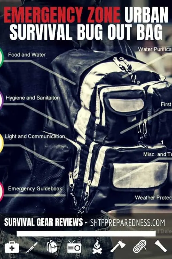 The Emergency Zone Urban Survival Bug Out Bag is the clear answer for those who live in the city and need a bug out bag in the event of a disaster.