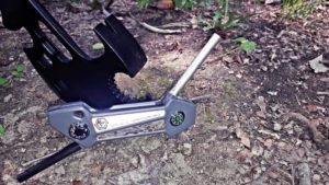 Off Grid Tools Survival Axe Review - The Off Grid Tools Survival Axe is a full tang hatchet with a solid handle that offers an assortment of very useful multi-tool options.