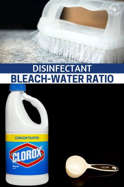 Disinfectant Bleach-Water Ratio - Water can be safe to drink, even if its not free of and clear.  In order to achieve this you are going to have disinfect that water using heat of chemical means. This article will teach you the chemical side of the equation.