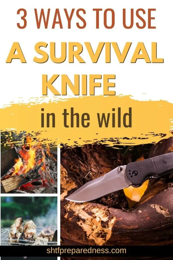 survival knife in the wild