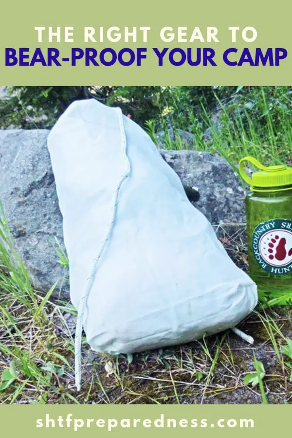 The Right Gear to Bear-Proof Your Camp - To understand this, you need to be able to set up camp properly. Bear proofing your camp is not as hard as it sounds. In fact, many just opt for hanging food and keeping it away from their sleeping areas.