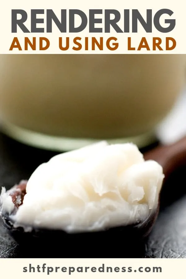 Rendering and Using Lard - Lard can be used for all sorts of things and it is such a great ingredient. It imparts such incredible flavor on foods. The process of rendering lard is very simple.