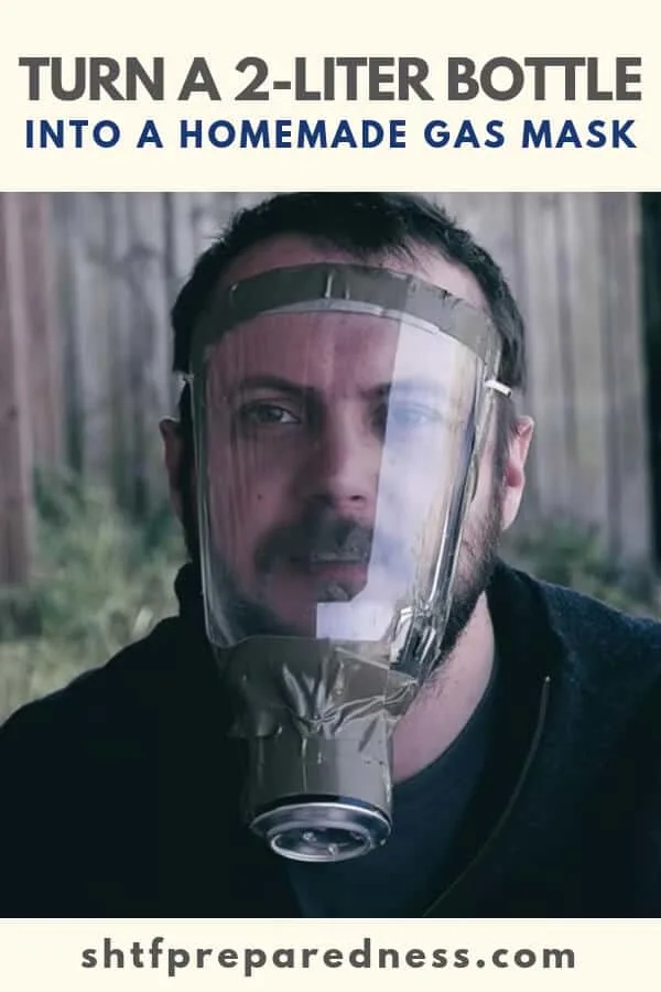 Here's a fun DIY project for you. You can turn a 2-liter bottle into a gas mask that will protect you from things like pepper spray and tear gas.