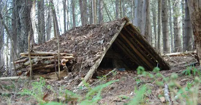 Have you ever built a primitive shelter? There are many ways to build an emergency wilderness shelter.