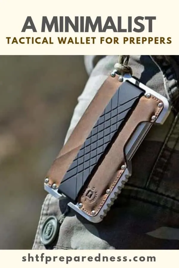 Because we are limited in what we can bring with us, a minimalist tactical wallet really helps us to maximize the efficiency of what we carry.