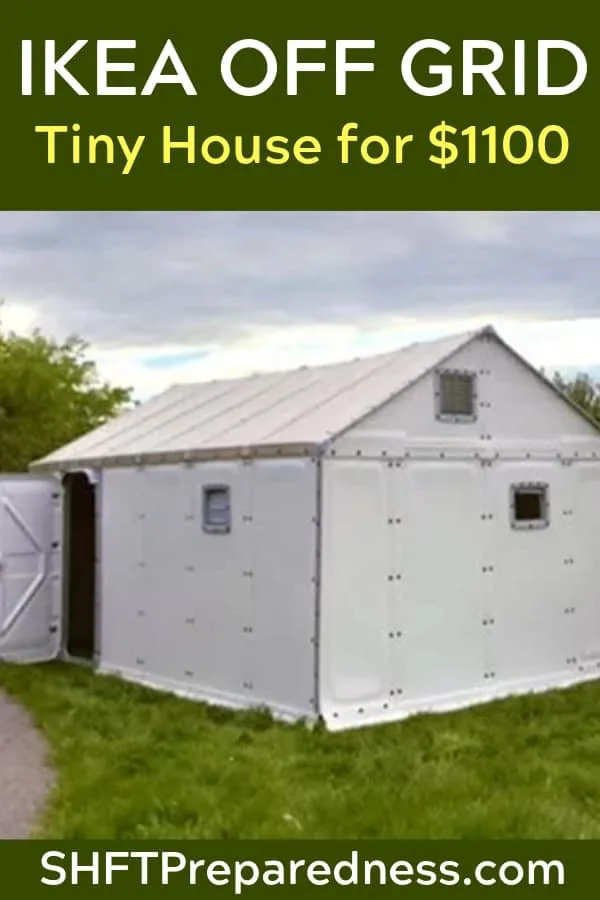 Have you been thinking about building your own off grid tiny house? Can you believe they have that at IKEA now, too? Seriously, IKEA has everything! Let’s take a look.