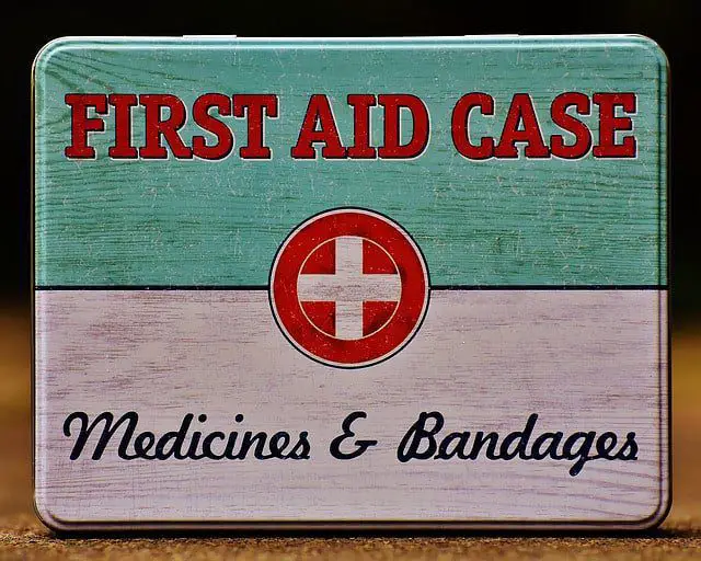 First aid kit