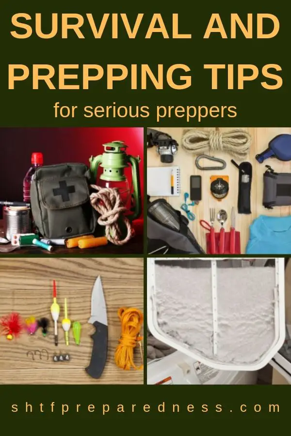Every serious prepper needs these survival and prepping tips to keep themselves and their family safe during trouble d times. #survival #prepping #preparedness #shtf #survivaltips #preppingtips