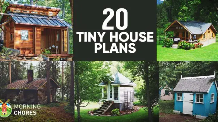 20 Free DIY Tiny House Plans You Can Build by Yourself FB