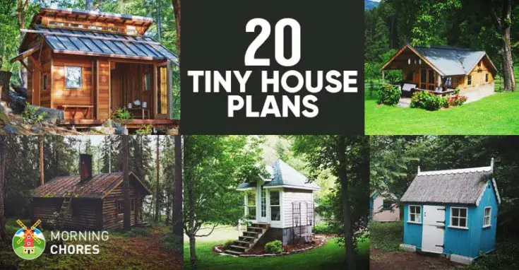 20 Free DIY Tiny House Plans You Can Build by Yourself FB