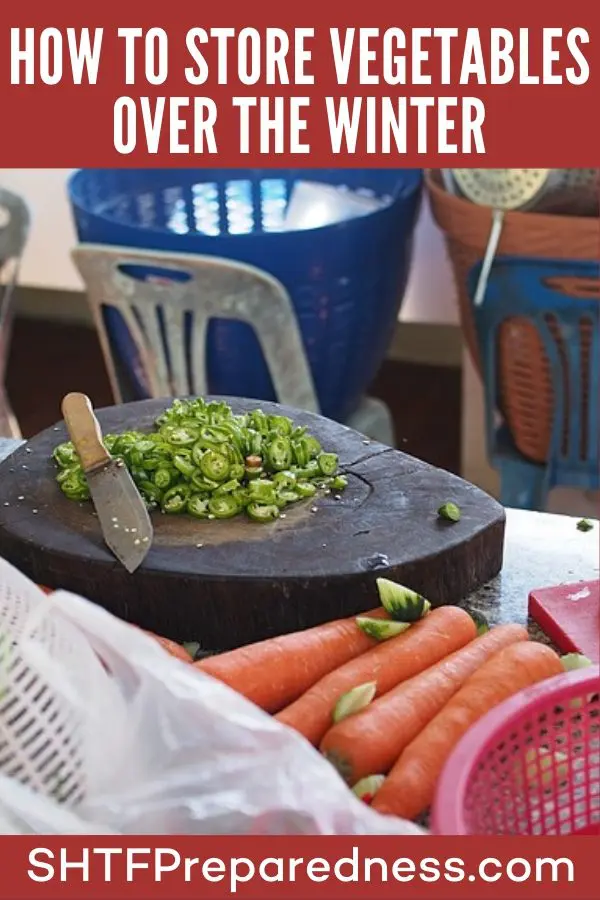 Store Vegetables Over the Winter pinterest