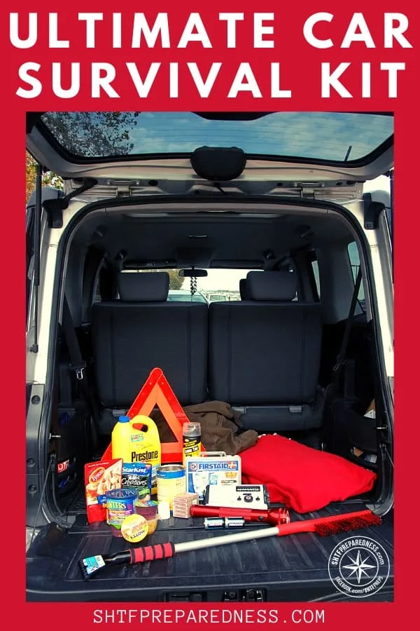 Be prepared for the unavoidable with a car survival kit, whether it's black ice, snow, a breakdown or an accident.