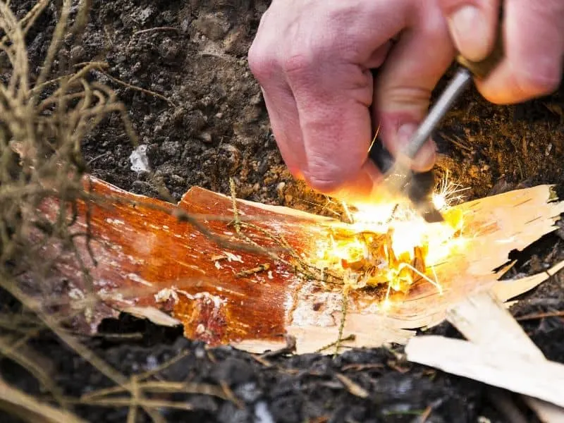 The ability to start a fire is an essential outdoor survival skill