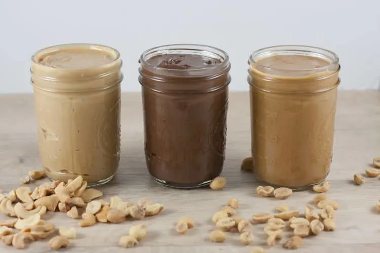 Nut butters as butter substitutes