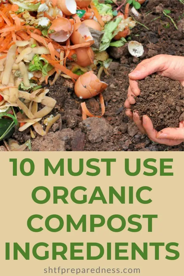 Start your compost pile with the right organic compost ingredients, and you'll enjoy strong and healthy plants in your garden. #compost #organiccompost #gardening #homesteading #preparedness #organicmatter