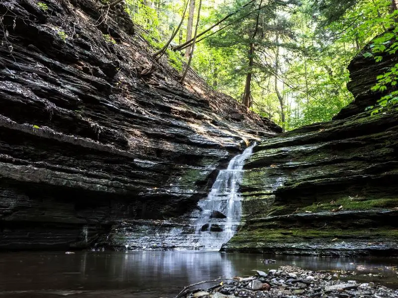 Small waterfall