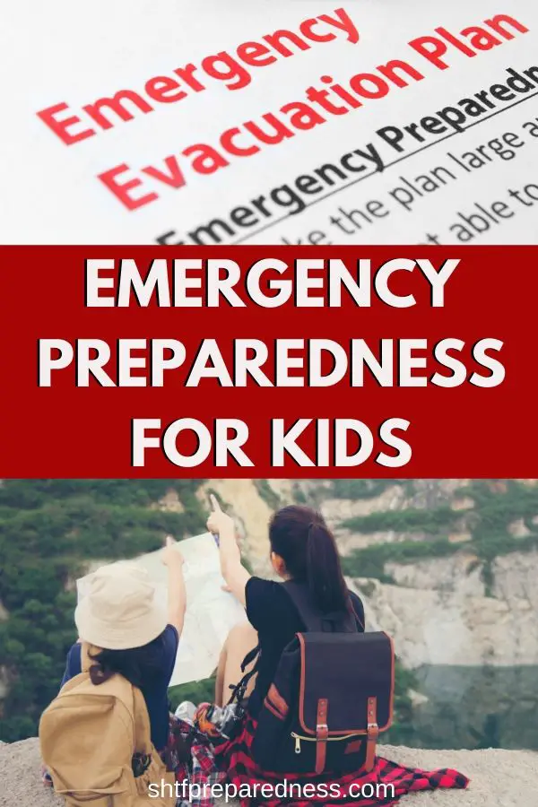 Every parent needs to take time to learn emergency preparedness for kids. #preparedness #emergency #survival #disaster #shtf