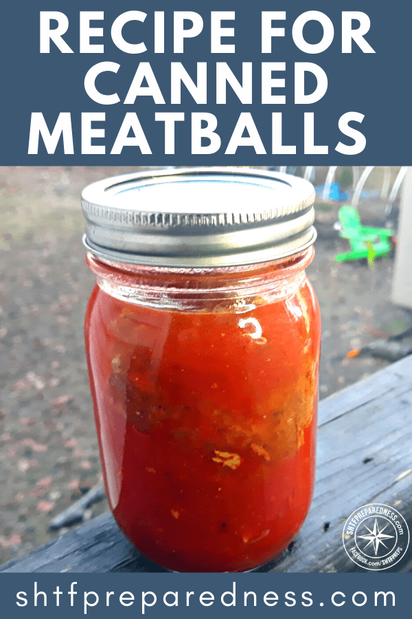 Canned Meatballs Recipe