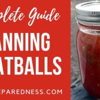 complete guide to canning meatballs