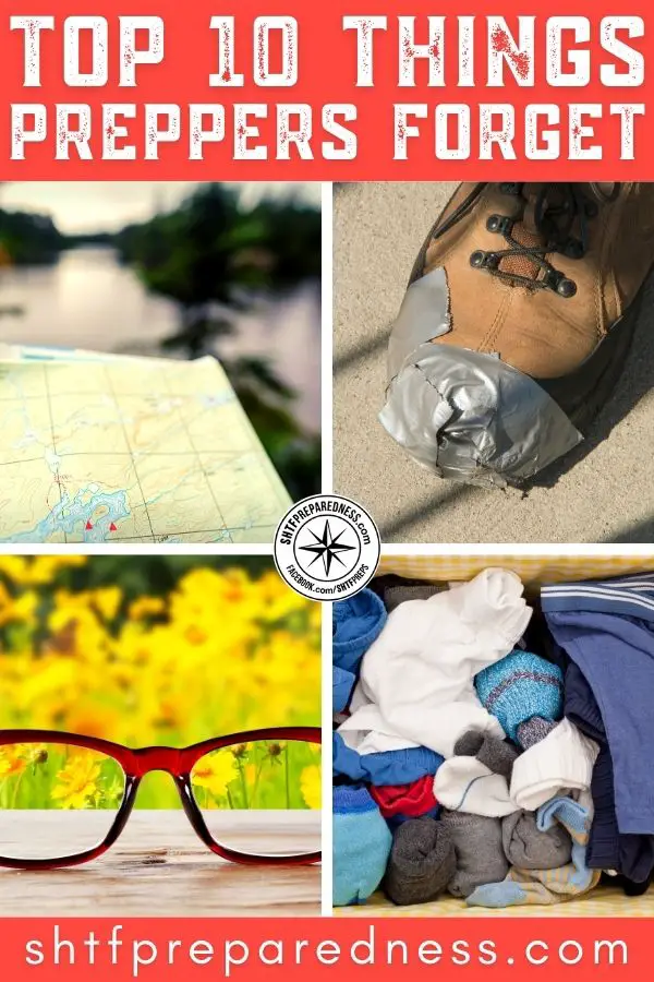 10 Common Things Preppers Forget for Survival 7 As hard as we try to cover all our bases, there are many things preppers forget while packing. Check this list before it's too late!