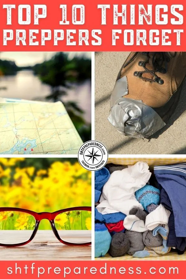 As hard as we try to cover all our bases, there are many things preppers forget while packing. Check this list before it's too late!
