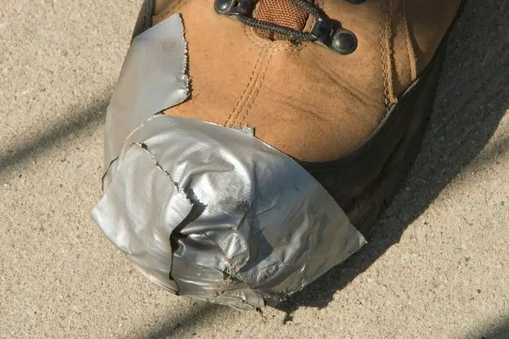 10 Common Things Preppers Forget for Survival 5 duct tape shoe repair