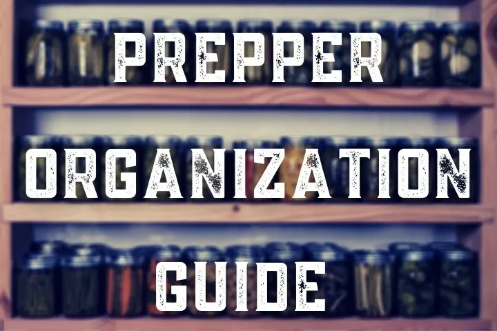 prepper organization guide
