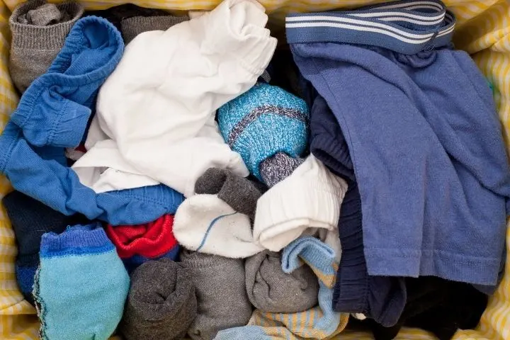 underwear and socks