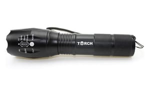 military torch flashlight