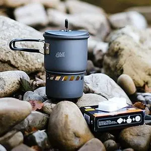 Esbit Stove 3-Piece Lightweight Camping Cook Set