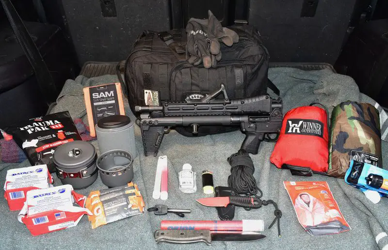 get home bag supplies