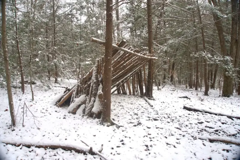 How to Build a Lean-to Shelter: A Step-by-Step Guide 1 winter lean to