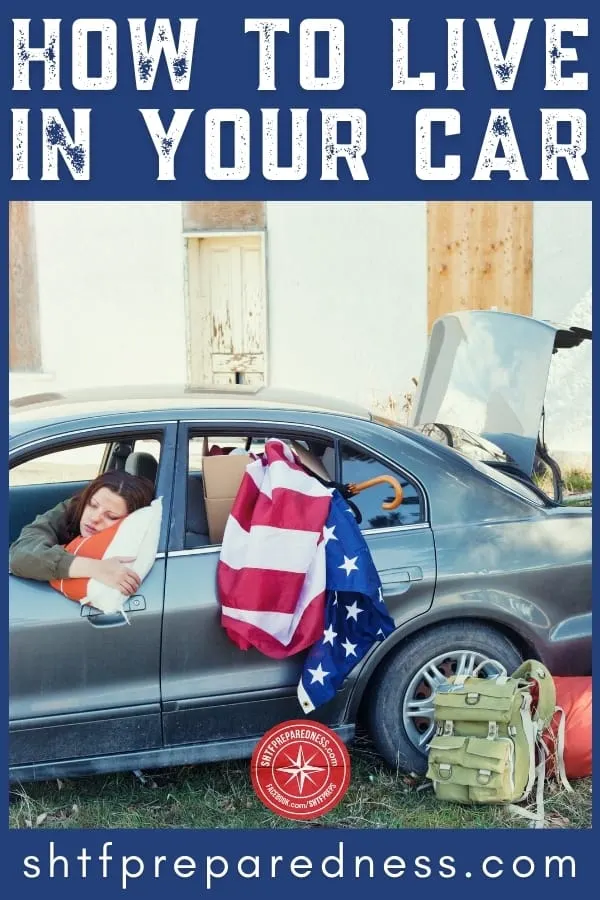 how to live in your car