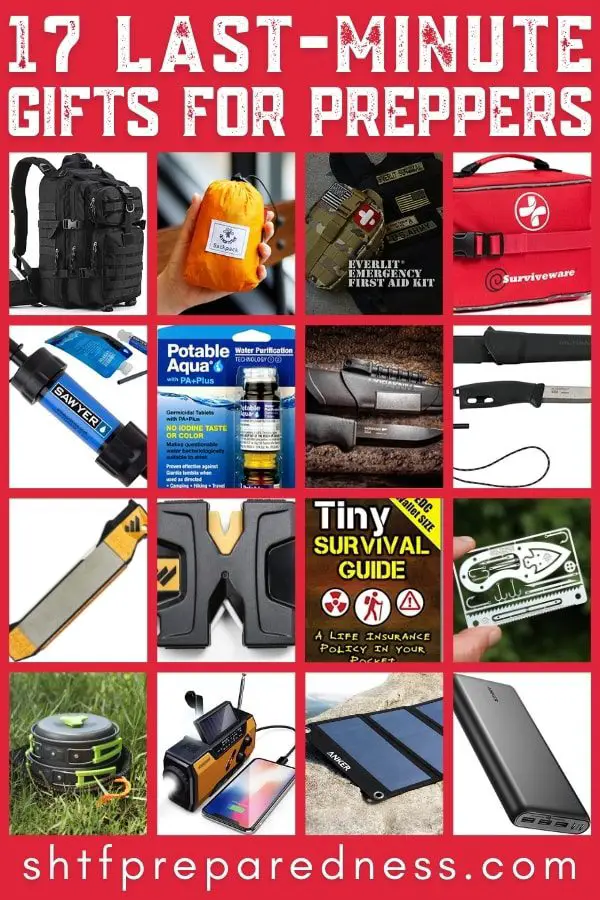 last minute gifts for preppers