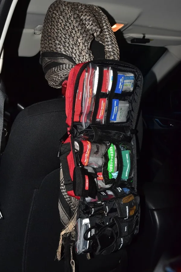 kit mounted open