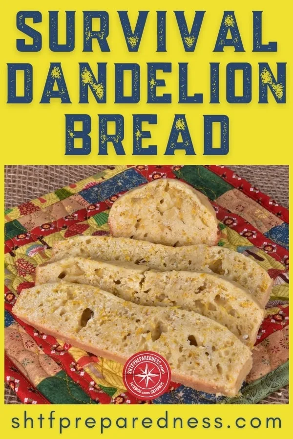 Survival Dandelion Bread Recipe 12 survival dandelion bread