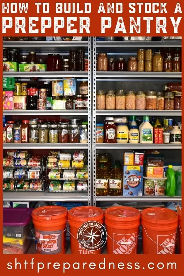 We can survive about three weeks without food. Your prepper pantry can keep you thriving well beyond that. Let’s build a pantry together!