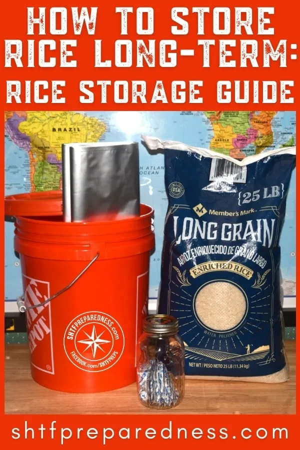 Rice is a staple for people around the world. Likewise, long-term rice storage is a staple for preppers. Let’s learn how to store rice in your prepper pantry.