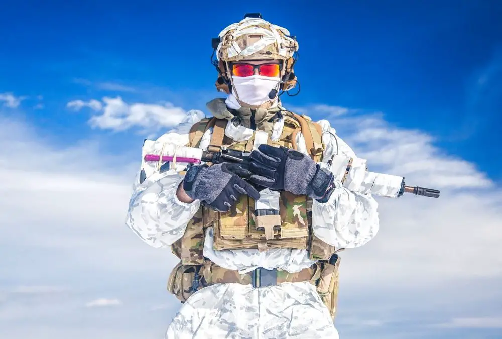 Plate Carrier or Chest Rig: Which One is The Best? 2 Solider in snow gear