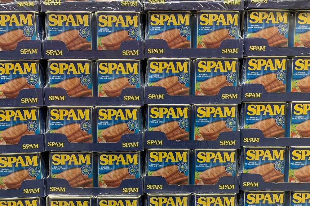 Stack Of Canned Spam