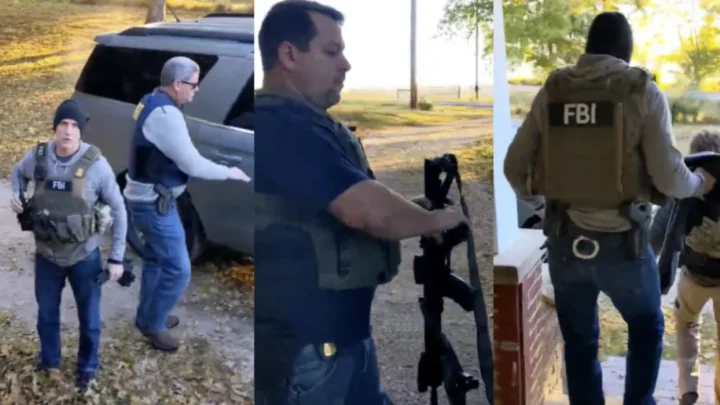 Video: FBI agents with guns drawn reportedly raid pro-life activist’s home with his ‘traumatized’ children present