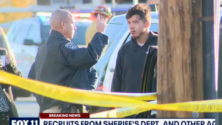 Attempted murder suspect freed from jail after allegedly plowing through 25 LA sheriff’s recruits and leaving behind ‘bodies everywhere, bones sticking out and bleeding’
