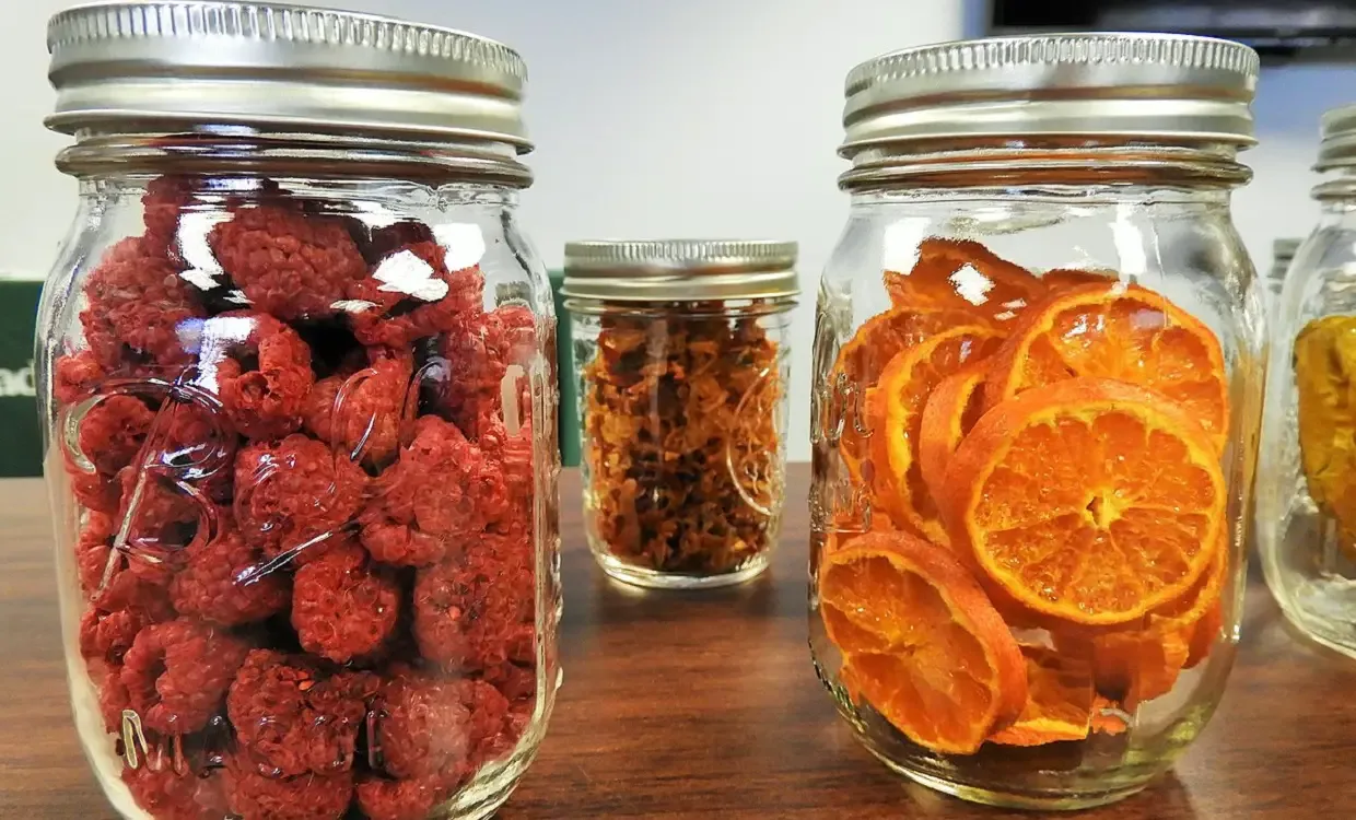 It is important to store dehydrated foods at a constant and moderate temperature
