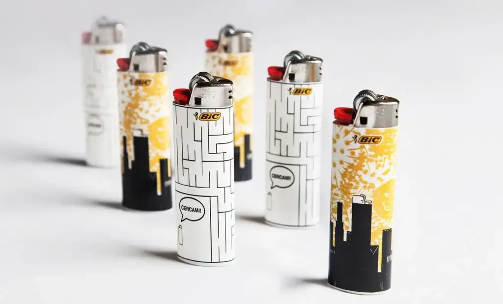 Refilling BIC lighters