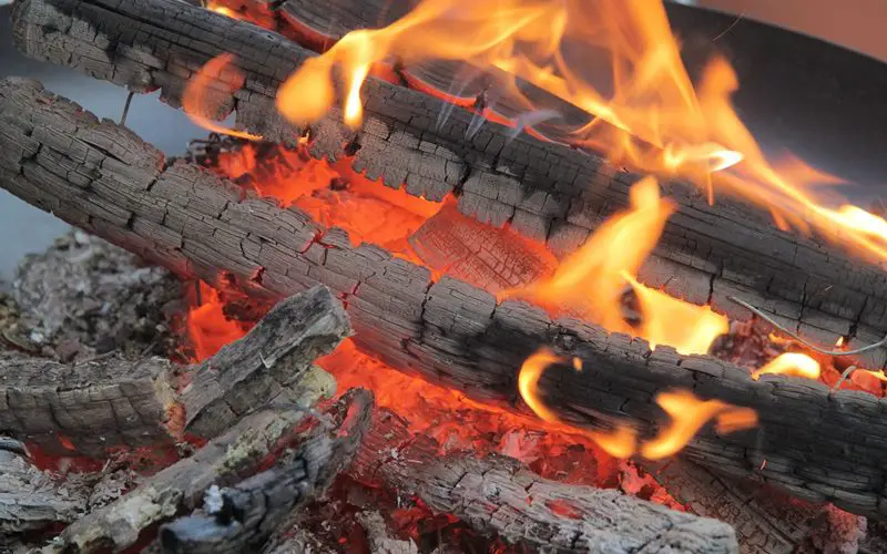 long log campfire