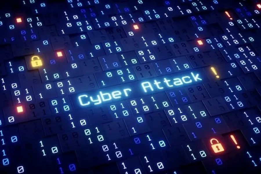 Cyberattack causing blackout